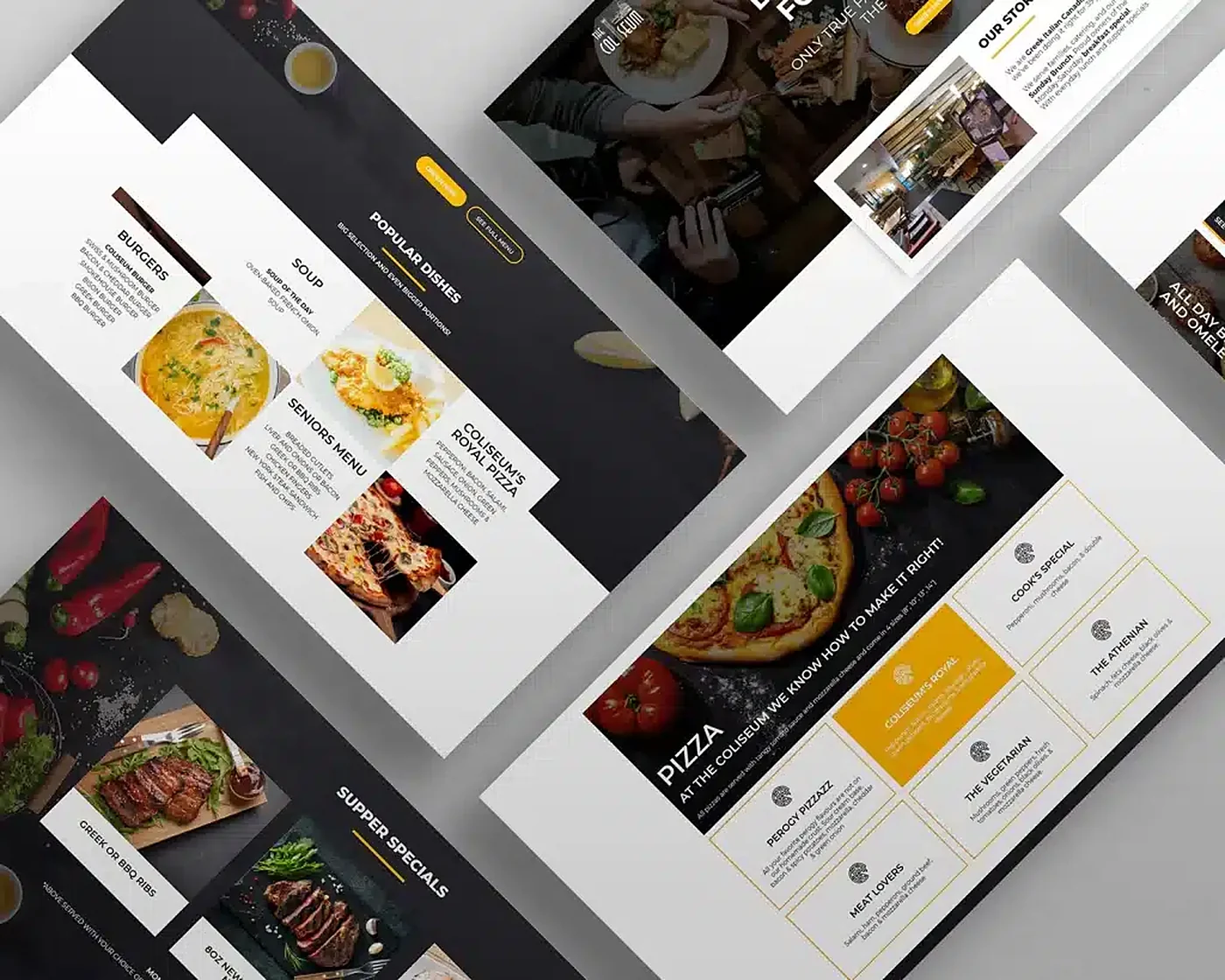 Web stranica Coliseum Regina, prikaz 2