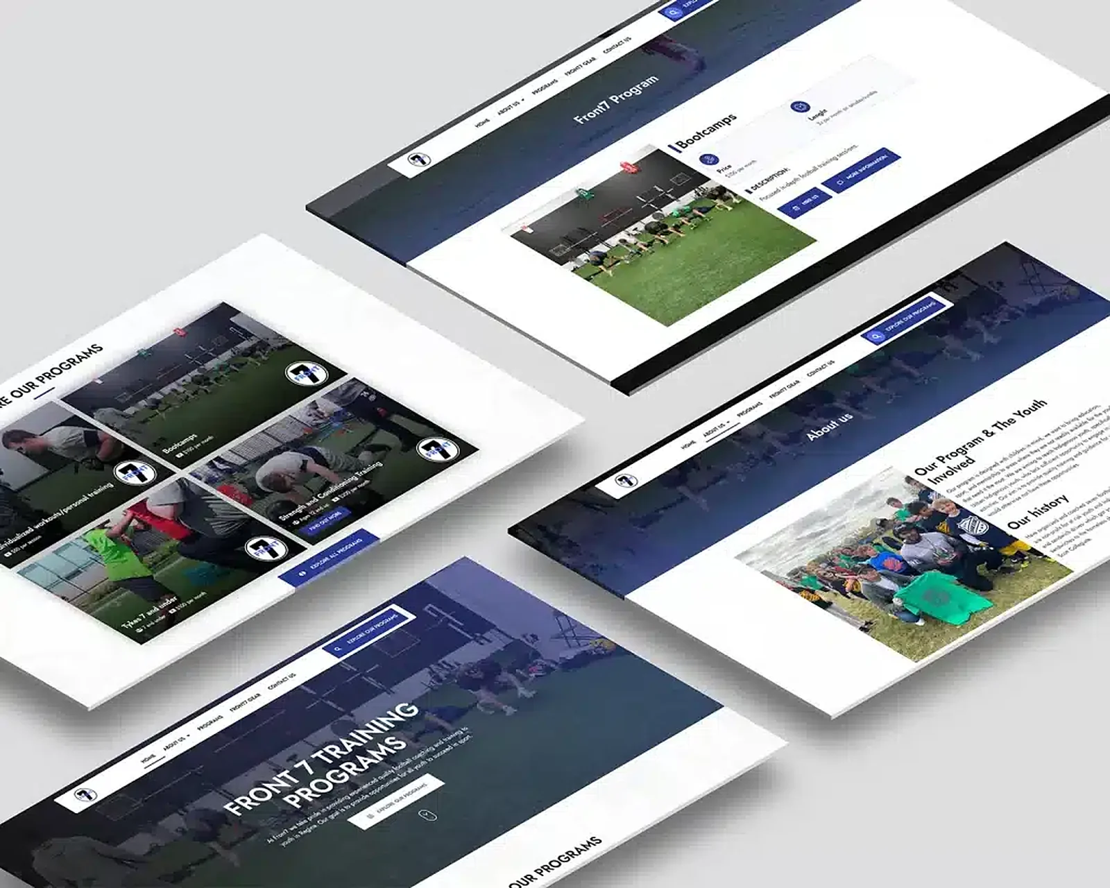 Web stranica Front7