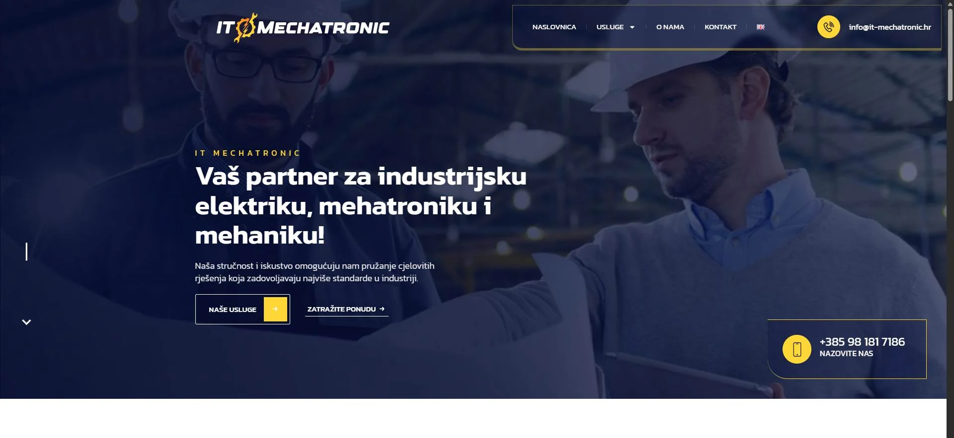Web stranica IT Mechatronic
