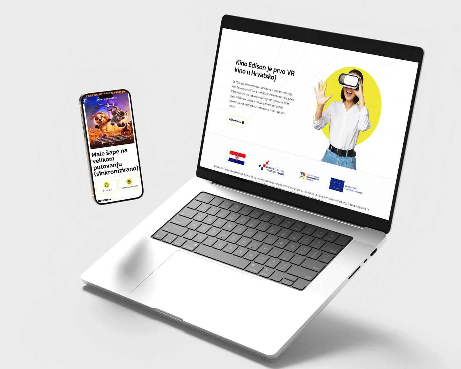 Pregled stranica web stranice Kino Edison