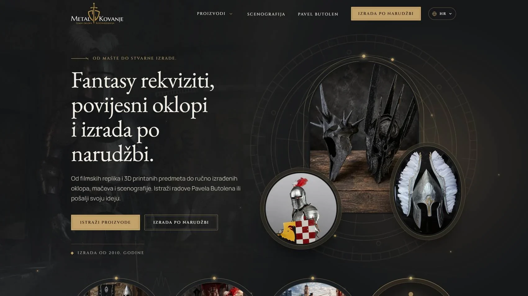 Web stranica Metal Kovanje
